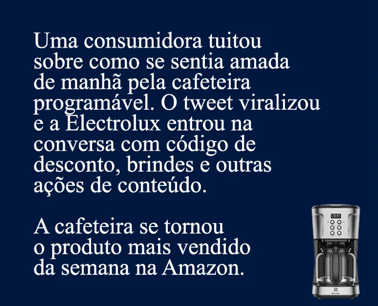 Eletrolux - Máquina de expresso