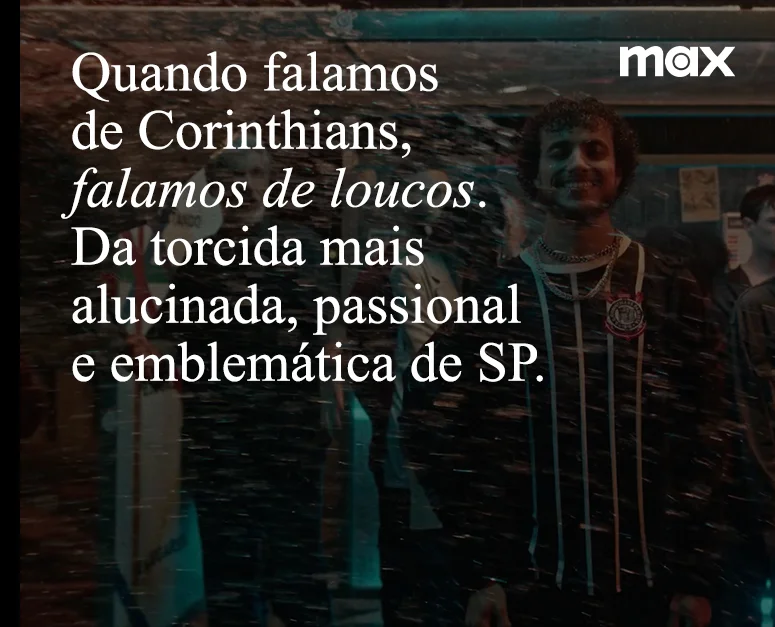 Max - Corinthiano feliz com a camiseta oficial do Corinthians tomando chuva